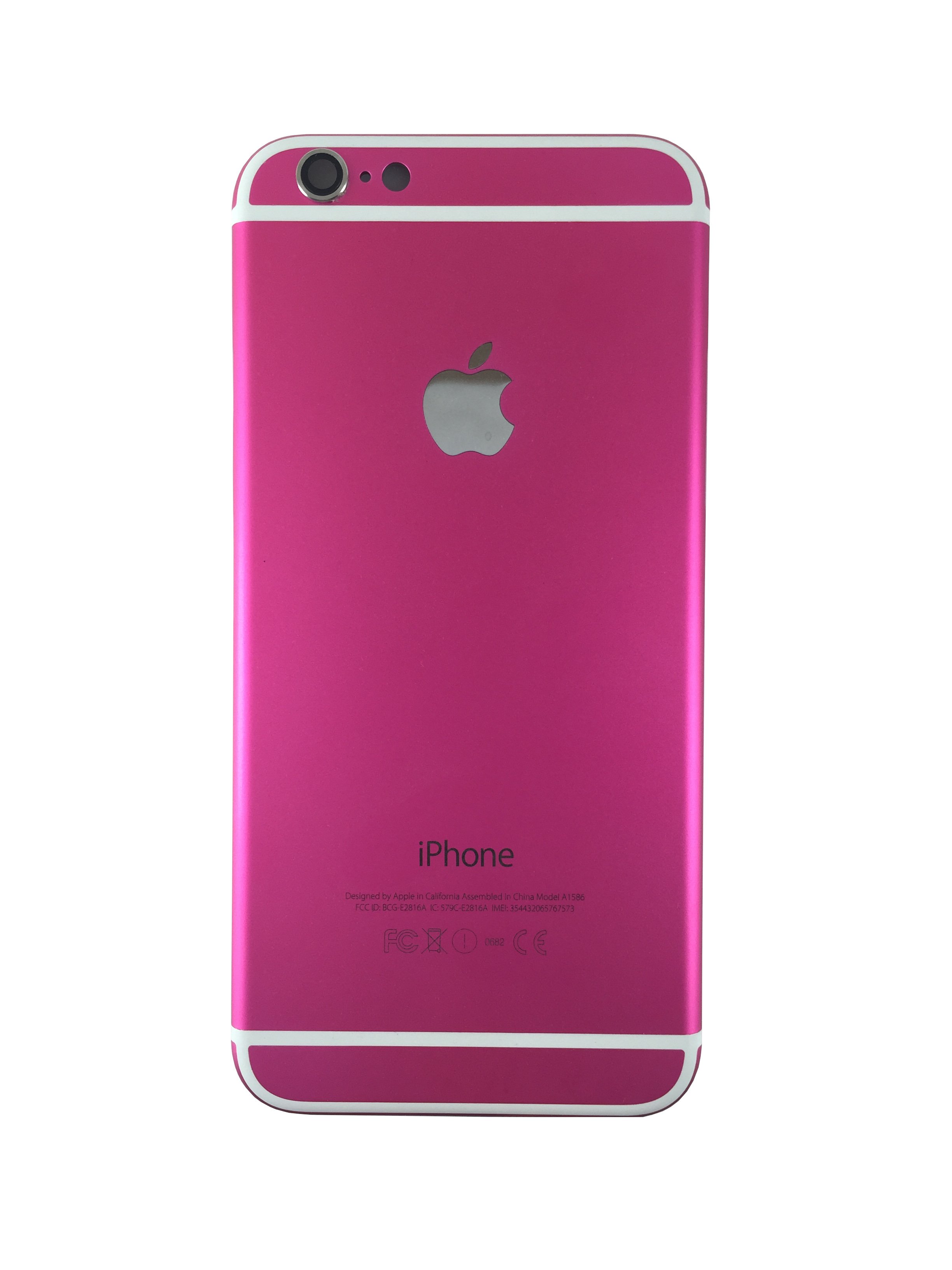 цветной корпус iPhone 6 синий с белым